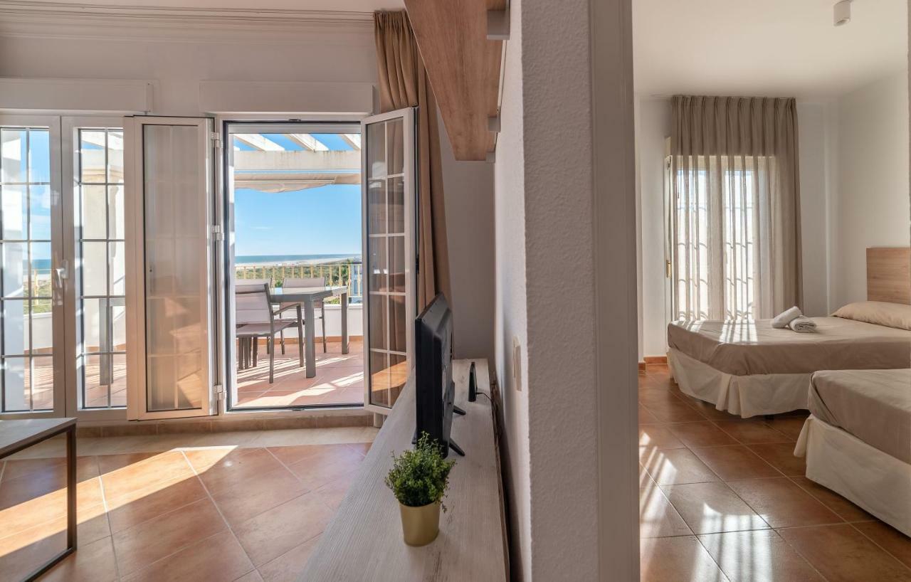 Apartamentos Costaluz Las Dunas 卡内拉岛 外观 照片
